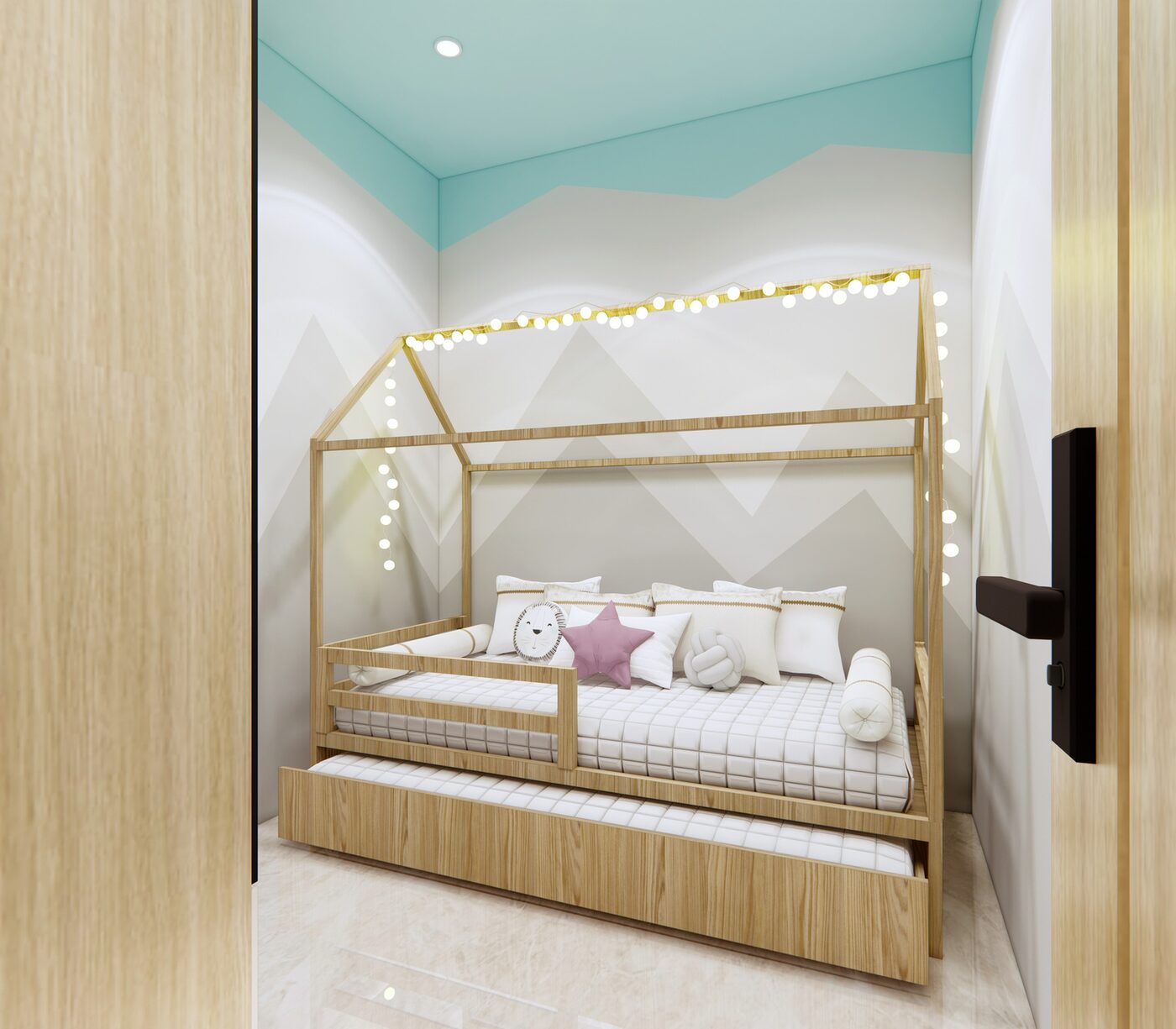 Kamar tidur alternatif unit Golden Prima Residence