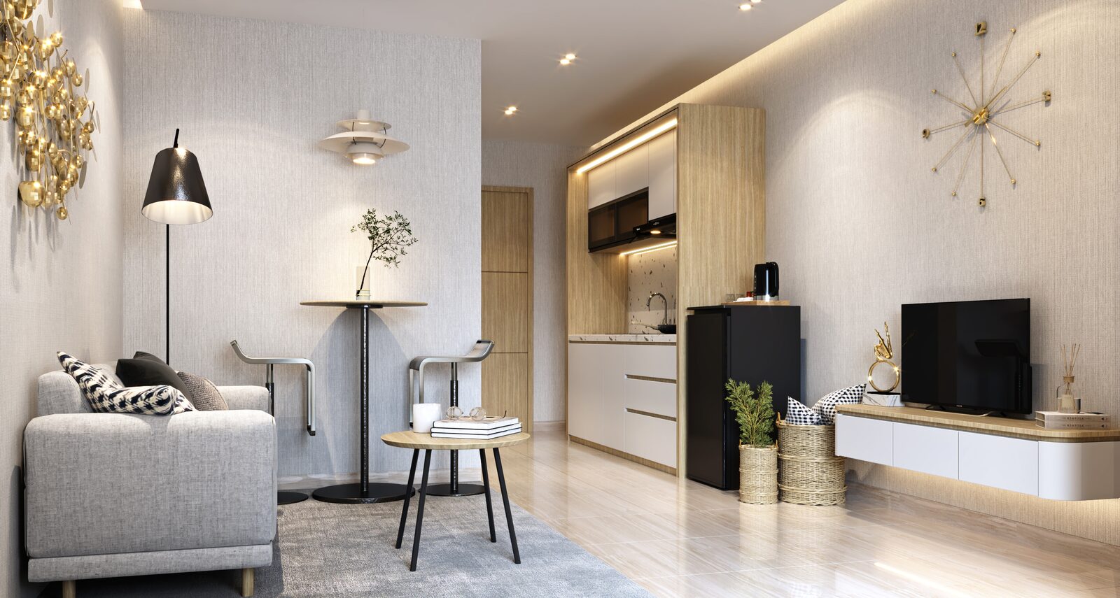 Kitchen set unit Golden Prima Residence